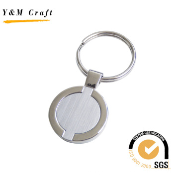 Heißer Verkauf Runde Form Metall Schlüsselbund für Geschenk (Y02303)